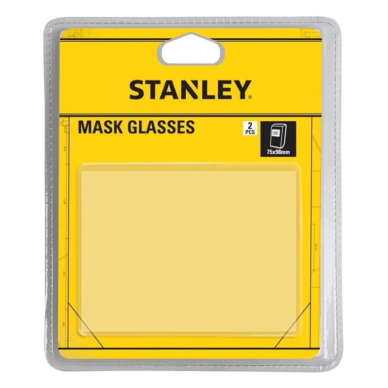 Stanley Lasglazen voor lasmaker 75x98 mm (2 stuks)