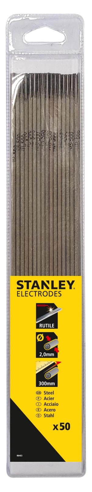 Stanley Laselektroden Rutile 300x2,00 mm (50 stuks)