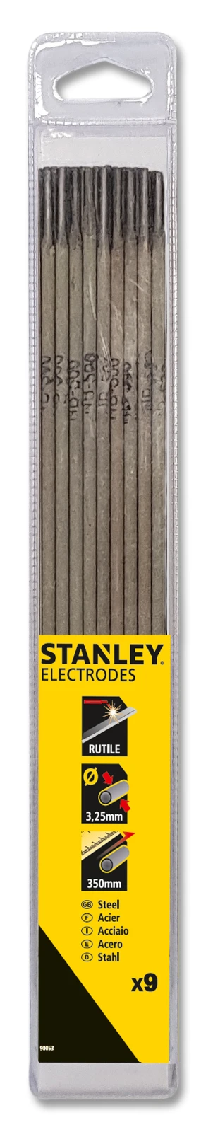 Stanley Laselektroden Rutile 350x3,25 mm (9 stuks)