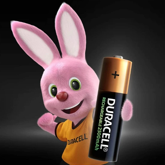 Duracell Ultra Oplaadbare AA-batterijen 2500mAh (4 stuks)