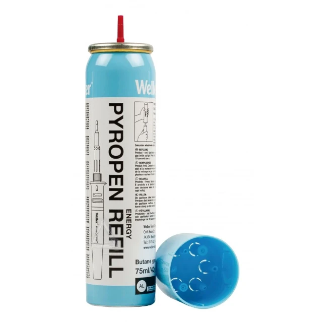 Weller Gasnavulling Pyropen butaan 75ml