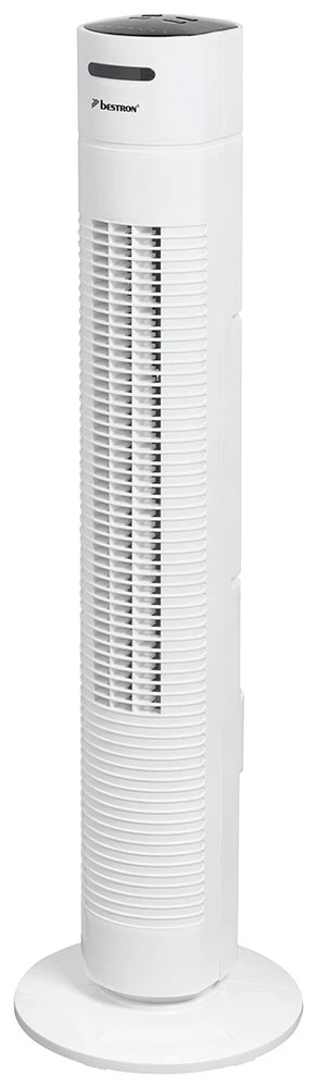 Bestron Torenventilator met afstandsbediening - wit