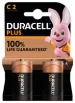Duracell Plus Alkaline C-batterijen (2 stuks)