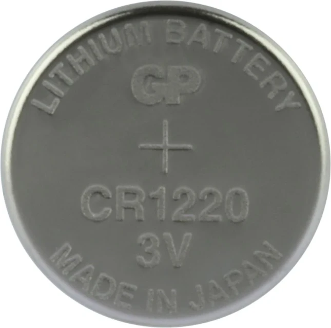GP CR1220 Lithium knoopcel 3V (1 stuk)