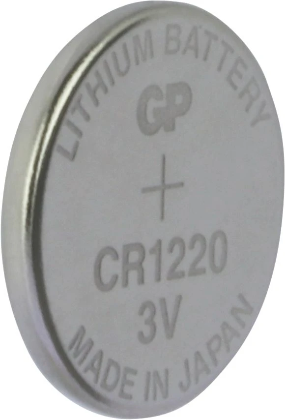 GP CR1220 Lithium knoopcel 3V (1 stuk)