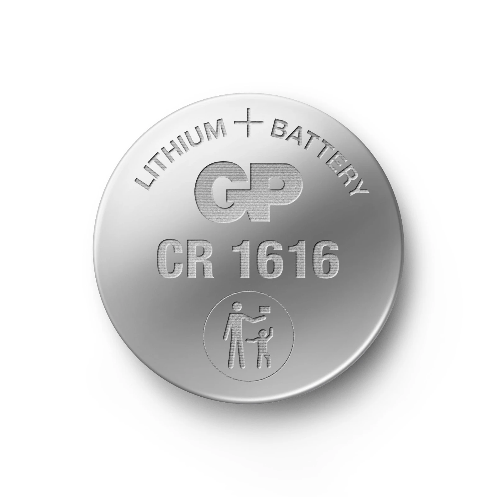 GP CR1616 Lithium knoopcel 3V (1 stuk)