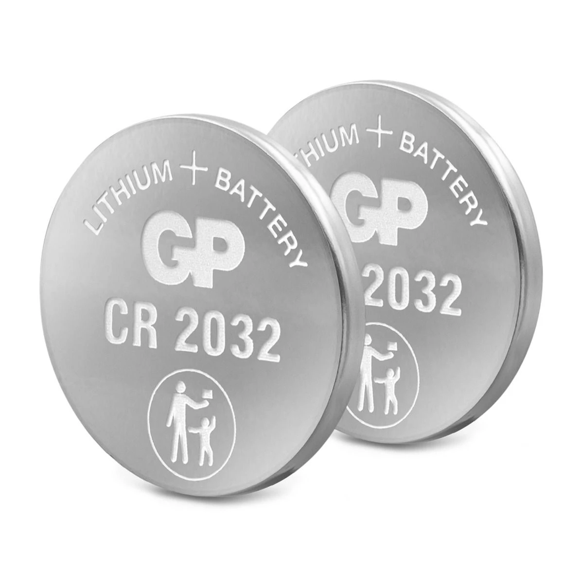 GP CR2032 Lithium knoopcel 3V (2 stuks)