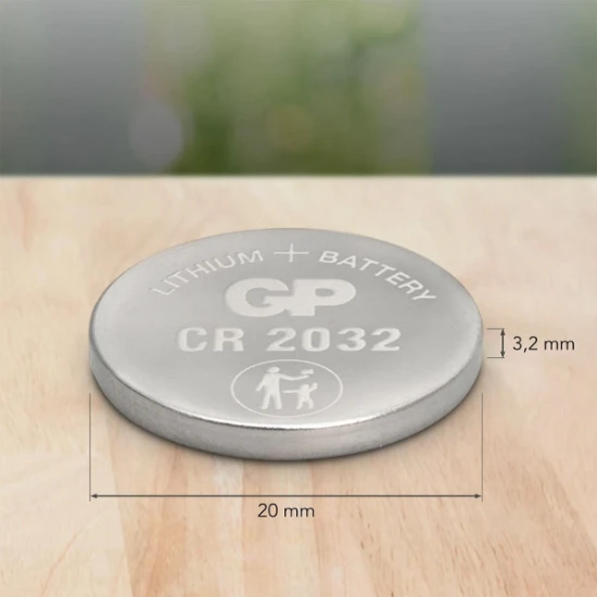 GP CR2032 Lithium knoopcel 3V (5 stuks)