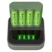 GP USB batterijlader ReCyko 4x AA 2100 mAh + docking station