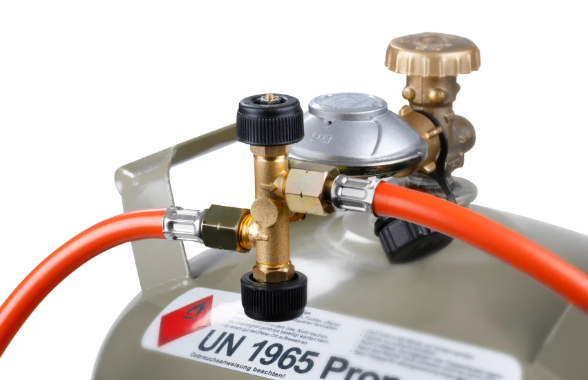 Rothenberger Gas T-Stuk Propaan - Butaan 1/4" L