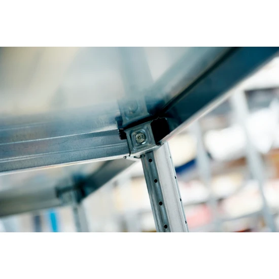 Raaco Aluminium Rek inclusief 48 bakken (mix)
