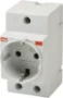 ABB Componenten Wandcontactdoos modulair Hafonorm, System pro M compact