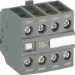 Hulpcontactblok Magneetschakelaar / AF ABB Componenten CA4-31MRT is een 4-polig frontgemonteerd hulpcontactblok, uitgerust met schroefklemmen voor aansluiting met ringkabelschoenen. De uitvoering CA4-..M biedt een klemmenindeling die overeenkomt met de ma
