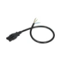 Patchkabel voor insteekbare gebouwinstallatie Qneqt Snoeren (aangespoten PVC) Qneqt AANSLUITSNOER 3G1,5 MALE ECA PVC 2M M2.232.2004.1