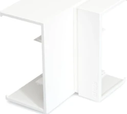 Wandgoot kunststof SIGNA BASE REHAU SIGNA BASE WANDGOOT KUNSTSTOF BINNENHOEK 70 X 110, RAL 9010 17010161510