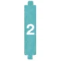 Toebehoren/onderdelen voor schakelrelais Deurcommunicatie BTicino BT3501/2 MY HOME 10ST CONFI. CODE 2 BT3501/2