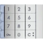 Afdekraam schakelmateriaal Deurcommunicatie BTicino BT353001 FRONT NUMMERIEK SFERA ALLM BT353001