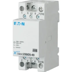 Installatierelais 230V AC/DC, 3NO+1NC, 25A