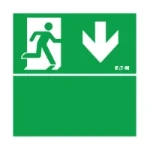 Pictogram noodverlichting Eaton Blessing RUIT BLK ISO C+Z