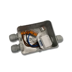 Aansluitdoos incl. voorbedraad 16A relais (max. 3200W)