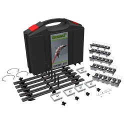 Saenroll Flexibel kabelgeleidingssysteem Installatiekanalen voor wand en pla