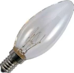 Gloeilamp kaarsvormig Schiefer E14 Candle