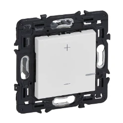 Valena Next universele dimmer 2 draads 3 - 125W 2 modules wit