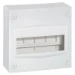 Groepenkast, leeg Installatiekasten Legrand Wandverdeelkast Mini Ekinoxe - 1 rij - 8 + 1 modules - IP 30 - IK 05 - klasse II - wit RAL 9003 - afmetingen (h x b x d) 180 x 190 x 83 mm (CT à 5 C62) 001308