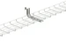 Console kabeldraagsysteem Cablofil Legrand Muurconsole CS100 Elvz. De console dient 1 maat langer te zijn dan de kabelgootbreedte. (CT à 40 C62) CM002700