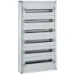 Groepenkast, leeg Installatiekasten Legrand Behuizing wand XL³ 160 modulair metaal R7035 met 6rijen 144modules H1050 B575 D147 voor DPX125 en Vistop160A. Deur separaat bestellen. Chassis uitneembaar, incl. DIN-rails, frontplaten en aardklemmenstrook. (PF 