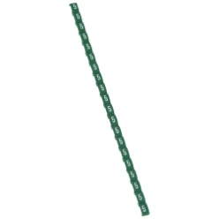 Kabel-/adercodering Codering LEGRAND CODEERTEKEN DUPLIX CIJFER 5 INTERNATIONALE KLEURCODE GROEN 038405