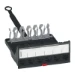 Toebehoren/onderdelen voor modulair aansluitsysteem LCS3 Copper Legrand LCS3 Patchpaneel cassetteblok voor 6 stuks LCS3 connectoren van Cat.5e t/m Cat.8 (PF à 270 C62) 033755