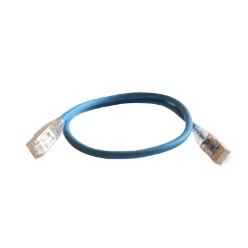 RJ45 Patchkabel 4pair High Dens. 28AWG Cat6 F/UTP LSOH Blauw 0,5m