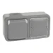 Wandcontactdoos Schakelmateriaal Legrand Plexo WN - Geconnecteerde Wandcontactdoos Randaarde 069793