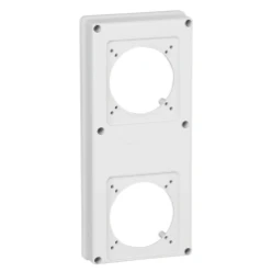 CEE Afdekplaat 125 x 280mm voor basis P17 Tempra 2 x 16A of 32A