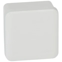 Plexo doos binnenmaat 80x80x45mm vlak grijs IP55 IK07