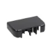 Eindschot wandgoot/zuil Wandgoot Legrand DLP snap-on eindschot zwart voor ref.nr.075750 (BX à 10 C62) 075755