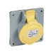 CEE-contactdoos, aanbouw CEE materiaal Legrand Inbouwcontactdoos 16A - 4h - 110V - 2P+A - CEE - IP44 - P17 Tempra Pro (PF à 260 C62) 555181