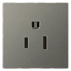 Arteor wandcontactdoos 2P+A USA 15A+ Magnesium