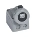 CEE-contactdoos combinatie (IEC 60309) CEE materiaal Legrand Wandcontactdoos 16A - 7h - 500V - 3P+A - CEE - IP66/67 - P17 Tempra Pro (PF à 70 C62) 555362