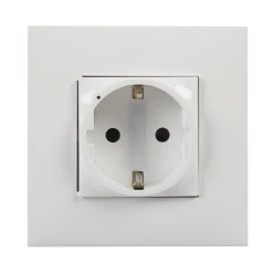 Valena Next WN - Geconnecteerde Schuko wandcontactdoos 16A Wit