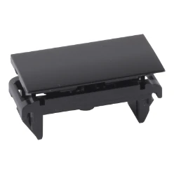 DLP snap-on soluclip zwart- set van 2 stuks