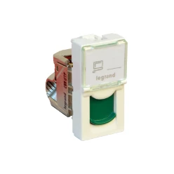 RJ45 cat 6A UTP 2 mod groen LCS² Mosaic groen