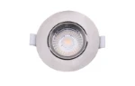 Downlight/spot/schijnwerper MacBright 5W 420lm 2700K 36° Alu H75 IP44 +DD