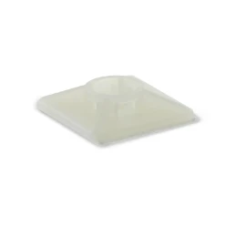 Bevestigingssokkel en -element voor kabelbundelband Plakzadels MEPAC PLAKZADEL 25,4X25,4MM TRANSPARANT 452130
