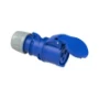 CEE-koppelcontactstop contrastekker CEE PCE CEE KONTRA 16A 3P 220 213-6V 102722