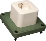 Deksel voor dozen voor montage op de wand/plafond ABB Installatiedozen en -kasten 3640W1-G S