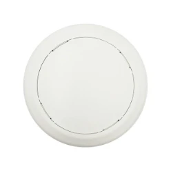 Plafond afdekplaat univ. 2-delig rond Ø125mm wit