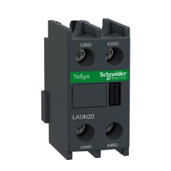 Hulpcontactblok TeSys Deca contactors SCHNEIDER ELECTRIC TELEMECANIQUE CONTACTBLOK 2S FRONT LADN20