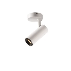 NUMINOS® SPOT PHASE S, Indoor led plafondopbouwlamp wit/zwart 2700 K 3